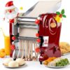 Electric Pasta Maker Newhai 2 in 1 550W Stainless Steel Dual Blade-0