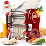 Electric Pasta Maker Newhai 2 in 1 550W Stainless Steel Dual Blade-0