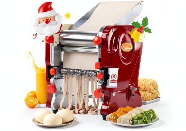 Electric Pasta Maker Newhai 2 in 1 550W Stainless Steel Dual Blade-0