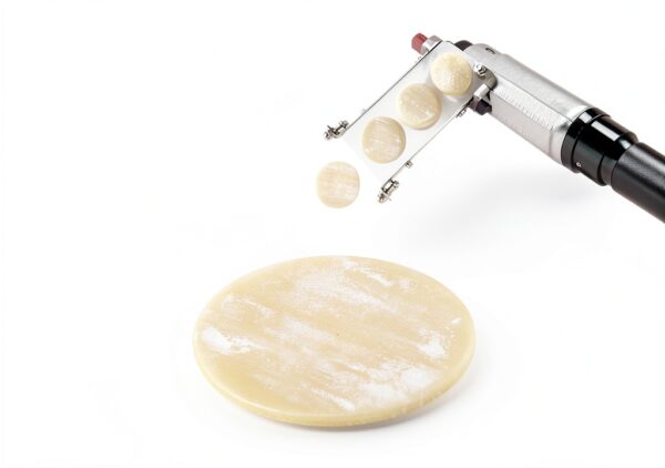 Dumpling Skin Maker RTUSUML Electric Wrapper Machine 140W Stainless-4