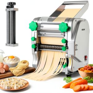 Commercial Pasta Maker NEWTRY Electric 550W Dual 2-6mm and 2.5mm-0