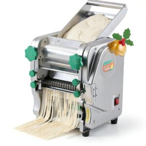 Electric Pasta Maker Newhai 2 in 1 750W Stainless Steel 32x36x30cm-0