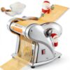 Electric Pasta Maker Newhai 135W Stainless Steel 1.5mm & 4mm Noodles-0