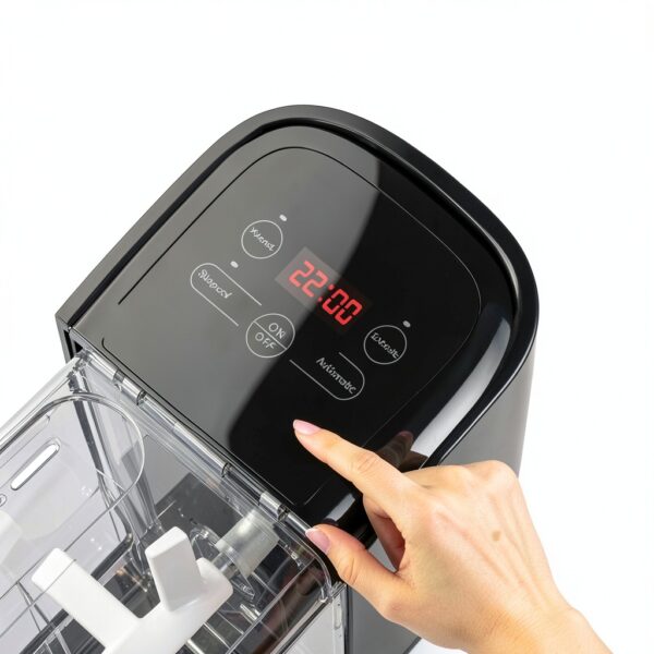 Electric Pasta Machine PHITTIS Automatic 8-Disc Pasta Maker Black-3