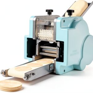 Dumpling Skin Maker RTUSUML Electric Wrapper Machine 140W Stainless-0