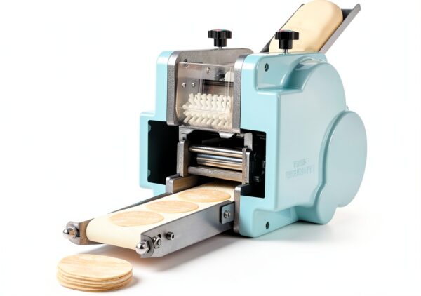 Dumpling Skin Maker RTUSUML Electric Wrapper Machine 140W Stainless-0