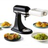 KitchenAid 3 in 1 Pasta Attachment for Stand Mixer White Metal-3