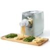 Electric Pasta Maker HAPPCUCOE 260W Automatic with 13 Green Shapes-3