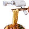 Handheld Electric Pasta Maker Rushbom 6 Mold Noodle Maker White-8