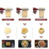 3 Pieces Pasta Maker Attachment for Kitchenaid Stand Mixers, Noodle Maker 3 PCs Set of Pasta Roller Fettuccine Cutter Spaghetti Cutter, Pasta Attachments Accessories with Cleaning Brush-1