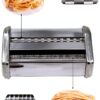 Shule Electric Pasta Maker with Motor Automatic Pasta Machine, Silver-5