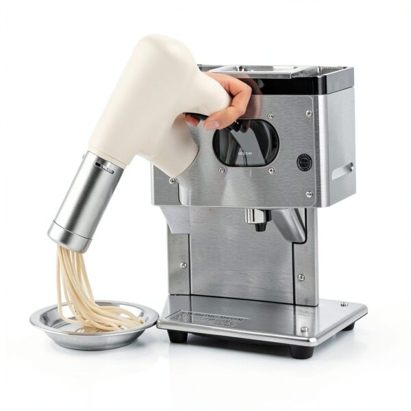 Electric Pasta Maker Machine Noodle Maker - Automatic Spaghetti Maker Pasta Roller Kitchenaid Attachment All-in-One Cordless Homemade Pasta Machine-7