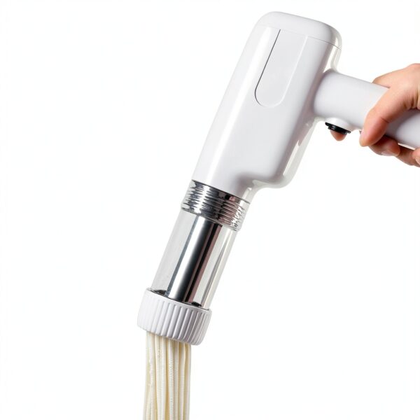 Handheld Electric Pasta Maker Rushbom 6 Mold Noodle Maker White-5