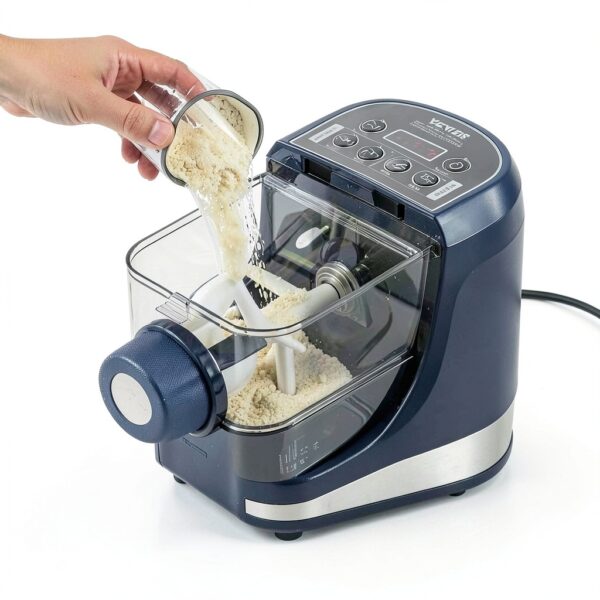 Electric Pasta Maker VEVOR 150W Automatic 8-Shape Machine - Blue-1