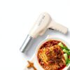 Electric Pasta Maker Machine Noodle Maker - Automatic Spaghetti Maker Pasta Roller Kitchenaid Attachment All-in-One Cordless Homemade Pasta Machine-3