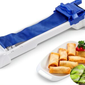 Lumpia Roller Machine Wakaxu Blue Plastic Spring Roll Maker-0