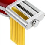 Pasta Maker Attachment for KitchenAid Stand Mixers 3 in 1 Set Includes Pasta Roller Spaghetti Cutter & Fettuccine Cutter, Pasta Attachment for KitchenAid By Jovan Home-0
