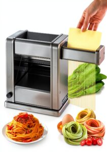Electric Pasta Maker FOHERE MMD150-II 7-Level Stainless Steel-0