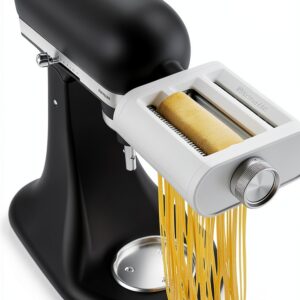 KitchenAid 3 in 1 Pasta Attachment for Stand Mixer White Metal-0