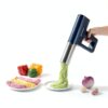Narcissus Electric Pasta Maker, 3 in 1 Handheld Pasta Maker Machine, 4000mAh Larger Battery, Cordless for Portable Design, Automatic Dough Press, Blue, Include a Cleaning Brush-5