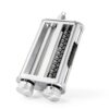 Pasta Maker Attachment for KitchenAid Stand Mixers, 3-in-1 Stainless Steel Pasta Roller & Cutter Set with Spaghetti and Fettuccine Blades, Includes 1 Metal Knob Screw Replacement-1