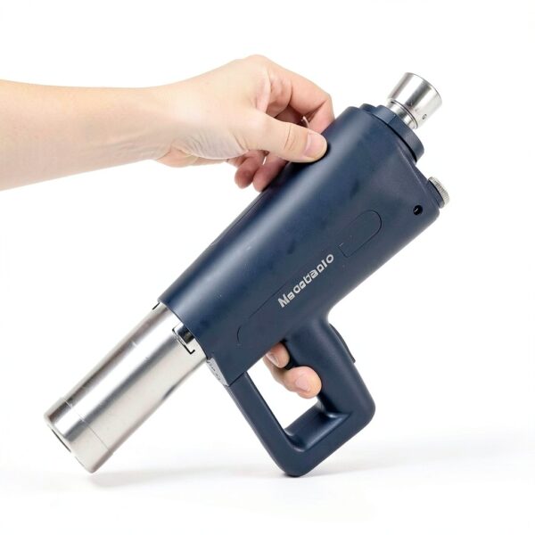 Narcissus Electric Pasta Maker, 3 in 1 Handheld Pasta Maker Machine, 4000mAh Larger Battery, Cordless for Portable Design, Automatic Dough Press, Blue, Include a Cleaning Brush-2