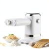 GVODE Electric Pasta Maker - 3-in-1 Pasta Sheet Roller & Cutter Set 700W Max Motor, includes Fettuccine & Spaghetti Maker with Cleaning Brush, White-5