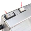 Shule Electric Pasta Maker Machine with Motor Set Stainless Steel Pasta Roller Machine Silver-2