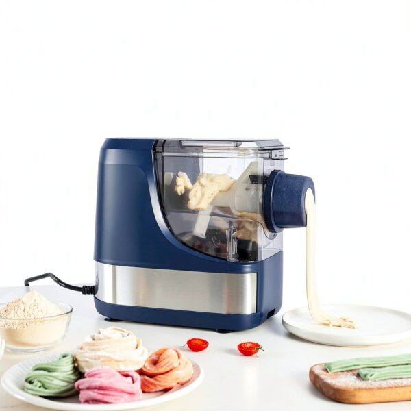 Electric Pasta Maker VEVOR 150W Automatic 8-Shape Machine - Blue-7