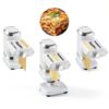 GVODE Electric Pasta Maker - 3-in-1 Pasta Sheet Roller & Cutter Set 700W Max Motor, includes Fettuccine & Spaghetti Maker with Cleaning Brush, White-1