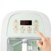 Electric Pasta Maker HAPPCUCOE 260W Automatic with 13 Green Shapes-2