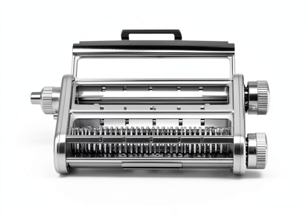 Pasta Maker Attachment for KitchenAid Stand Mixers, 3-in-1 Stainless Steel Pasta Roller & Cutter Set with Spaghetti and Fettuccine Blades, Includes 1 Metal Knob Screw Replacement-6