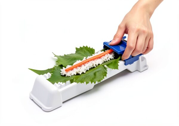 Lumpia Roller Machine Wakaxu Blue Plastic Spring Roll Maker-4