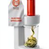 MasterChef Electric Spiralizer- 3-in-1 Vegetable Noodle Pasta Maker- Homemade Low Carb, Keto, Vegan, Gluten Free- Zoodle Zucchini Veggie Slicer & XL Hopper, FREE Recipes- Quick Healthy Meal Prep Gift-5