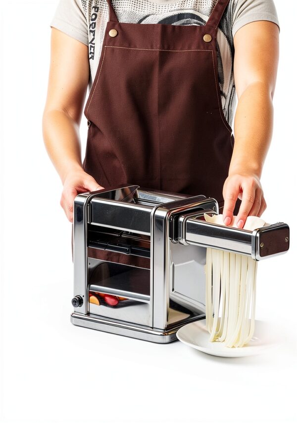 Electric Pasta Maker FOHERE MMD150-II 7-Level Stainless Steel-3