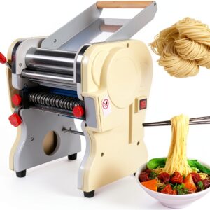 Electric Pasta Maker INTBUYING 110V 550W Stainless Steel-0